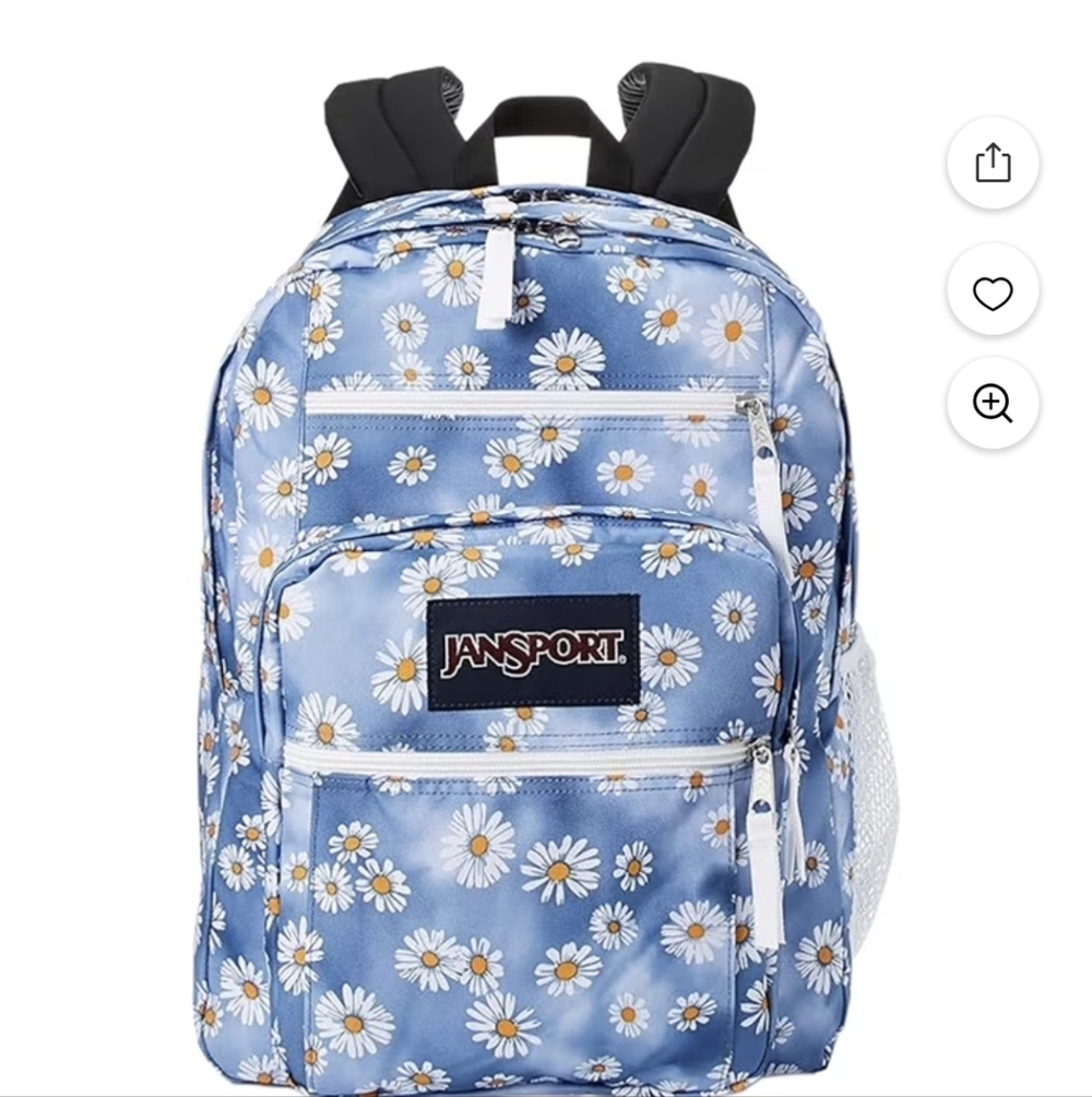 Jansport  Floral Printed Front Pocket Backpack